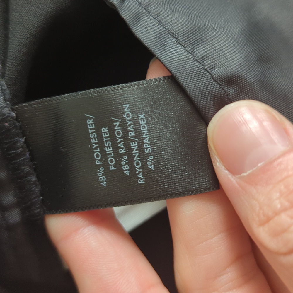 Ann Taylor Devin Fit Black Pants - Picture 5 of 5